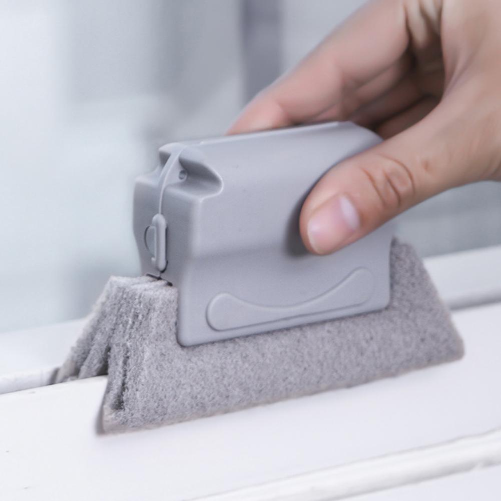 Creatieve Venster Groef Schoonmaakdoekje Borstel Lock Hand-Held Kloof Toetsenbord Keuken Thuis Gereedschap Borstel Deur Multifunctionele K4H7