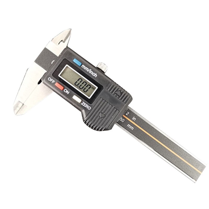 ABSF Portable Mini Digital Vernier Caliper Stainless Slide Caliper Thickness Measurement Tools: 50mm