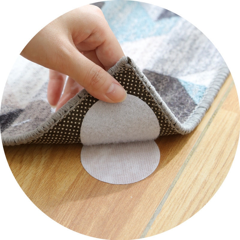 5-30Pairs/lot 60mm Strong Self Adhesive Fastener Dots Stickers Velcros Adhesive Tape for Bed Sheet Sofa Mat Carpet Anti Slip Mat
