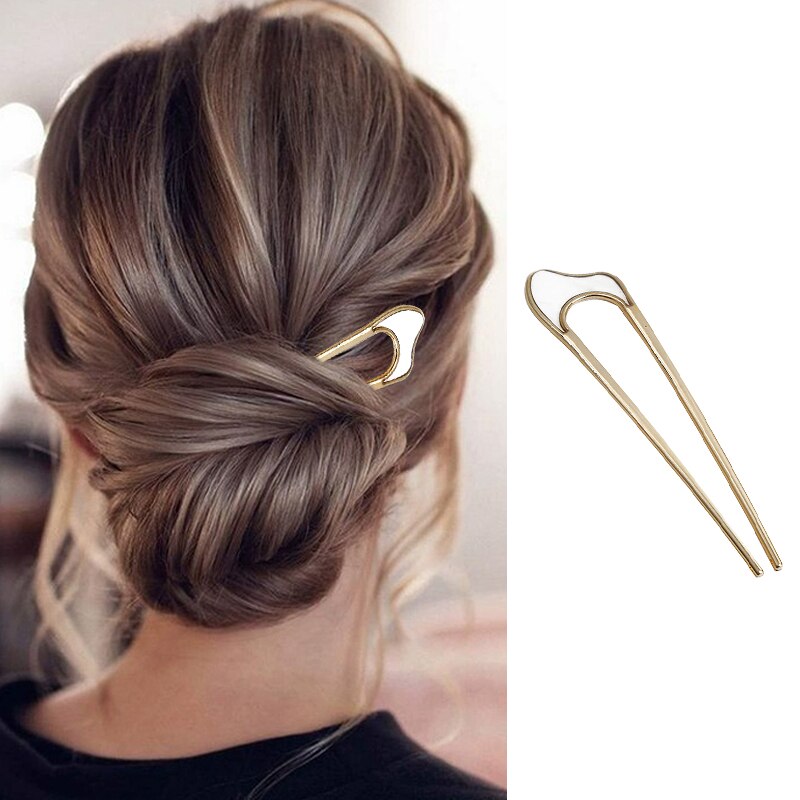 Knot Haar Clip Vrouwen Zomer Hoofdband Print Haarspeld Haarbanden Donut Bun Voormalig Maker Hair Styling Tools: 13