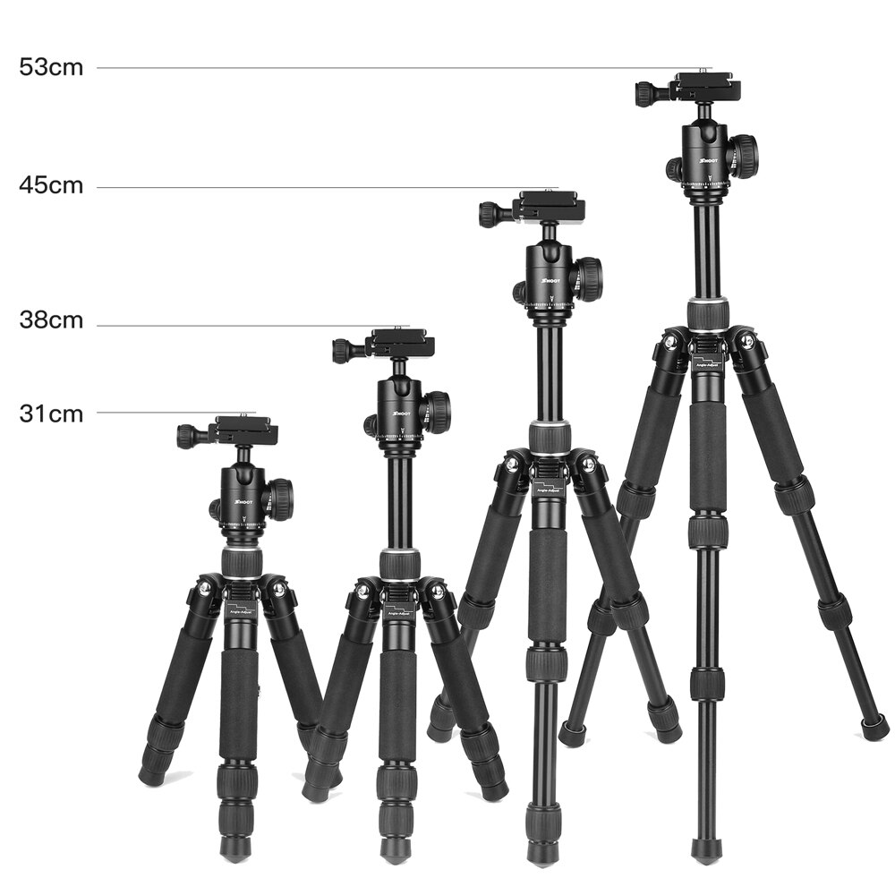 Shoot rejsekamera stativ holder holder til canon  m50 nikon  d5600 d5300 sony  x3000 a6000 dslr kamera tilbehør