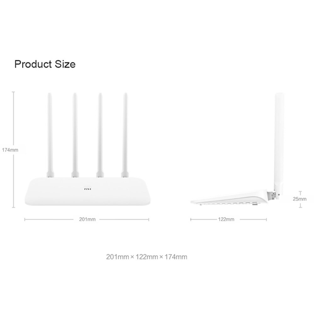 4A Gigabit Version 2.4GHZ 5ghz Wifi Repeater 128mb High Gain 4 Antennas Network Extender Router Gigabit Edition