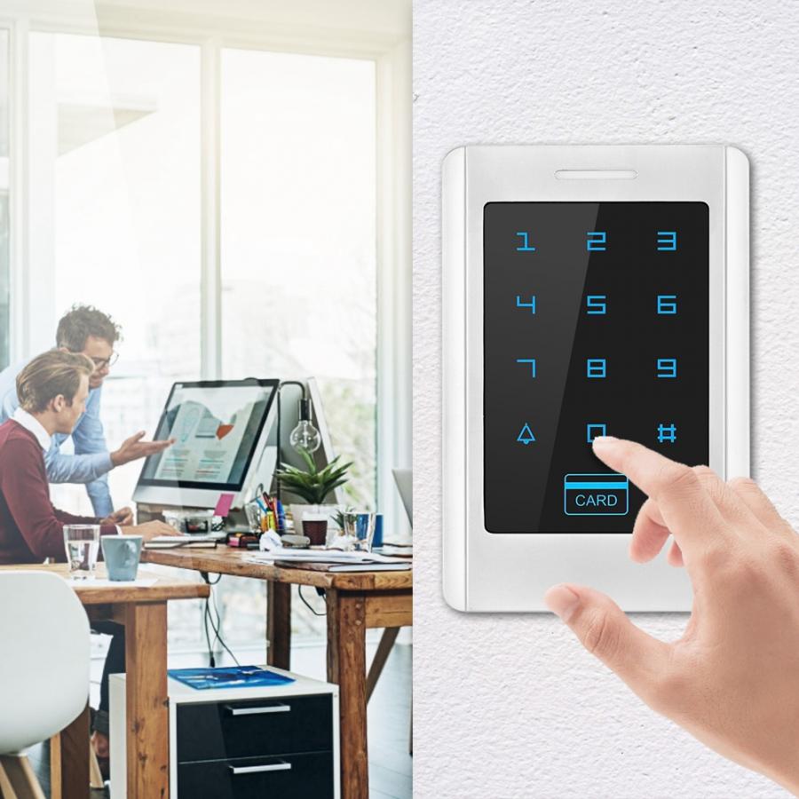 1000 cards Metal Password ID Card Door Access Controller System Security Machine 125Khz Wiegand 26-bit interface