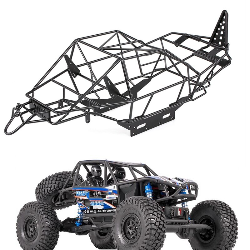 Metal Roll Cage Chassis Frame RC Car Body Frame for 1/10 Axial RR10 90048/90053 RC Car DIY Rock Crawler