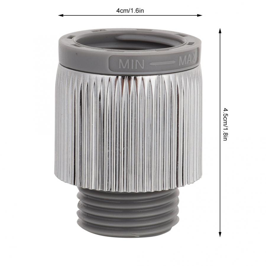 Screw-in Shower Head Water Flow/Pressure Adjustment Regulator Bathroom Accessory Regulator