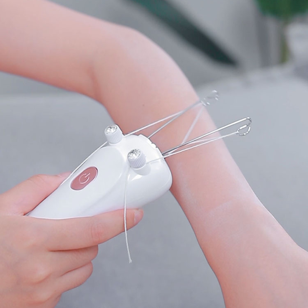 1 Set Electric Hair Depilator Set USB Charging Hair Removal Machine Set Hair Removal Instrument Set with Built-in battery