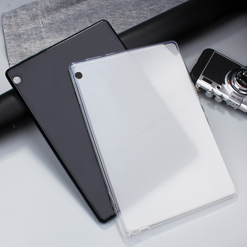 Schokbestendig Siliconen Case Voor Lenovo Tab M10 TB-X605F TB-X605L TB-X505F 10.1 Inch Flexibele Bumper Transparante Tpu Cover