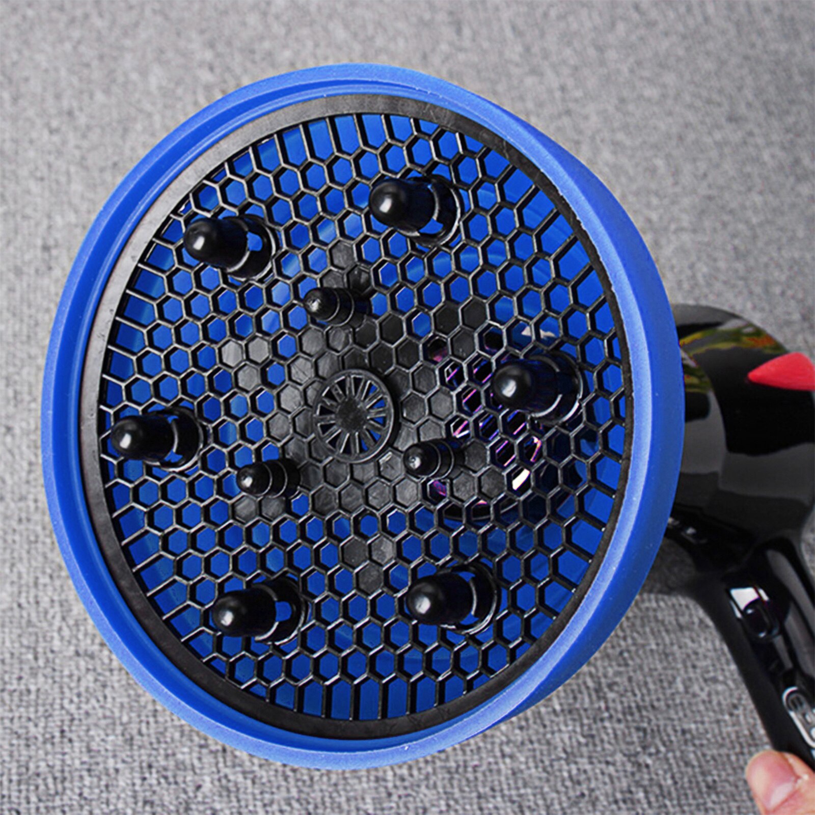 Universal Hair Diffuser Adaptable Foldable Portable Blow Dryers Cap for Curly Wavy Hair Barber Styling Tools