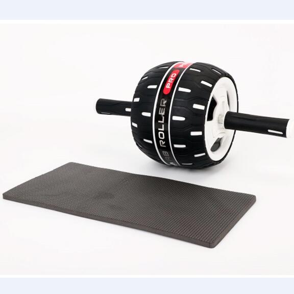 Zware Buik Wiel Geen Lawaai Spier Oefening Apparatuur Thuis Fitness Power Wiel Ab Roller Gym Roller Training Gratis Mat: Ivoor