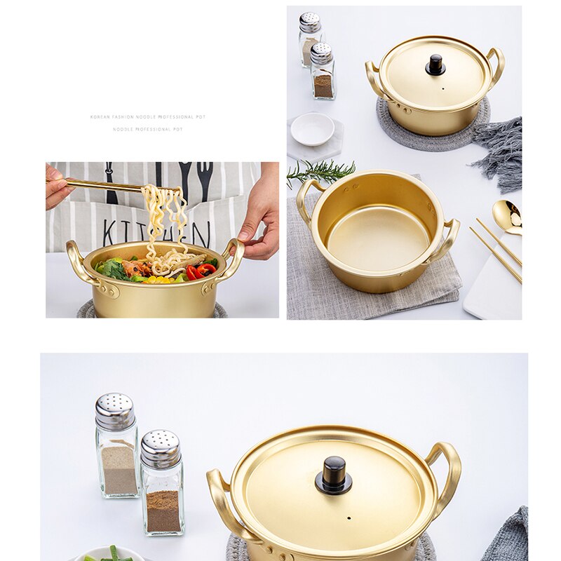 Koreanischer Ramen Topf 16cm - Aluminium Mit Deckel