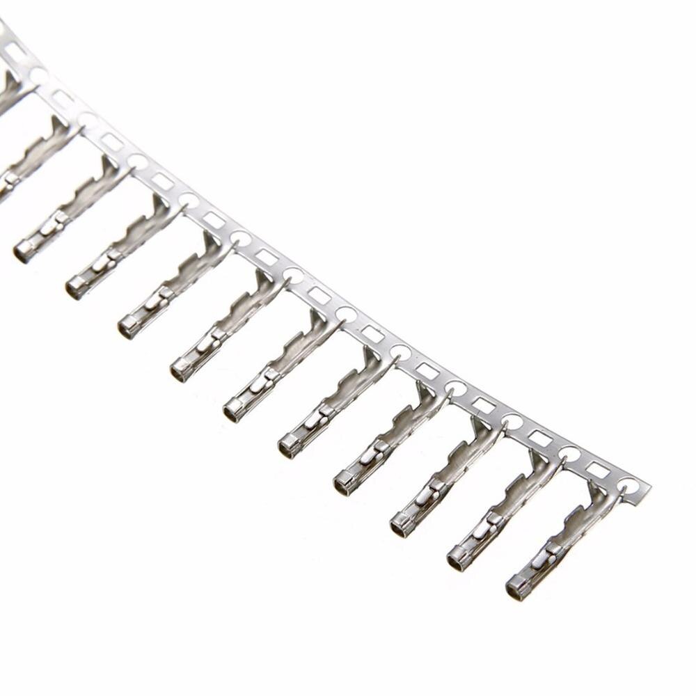 620pcs Dupont Connector 2.54mm Dupont Cable Jumper Wire Pin Header Housing Kit Male Crimp Pins+Female Pin Terminal Connector