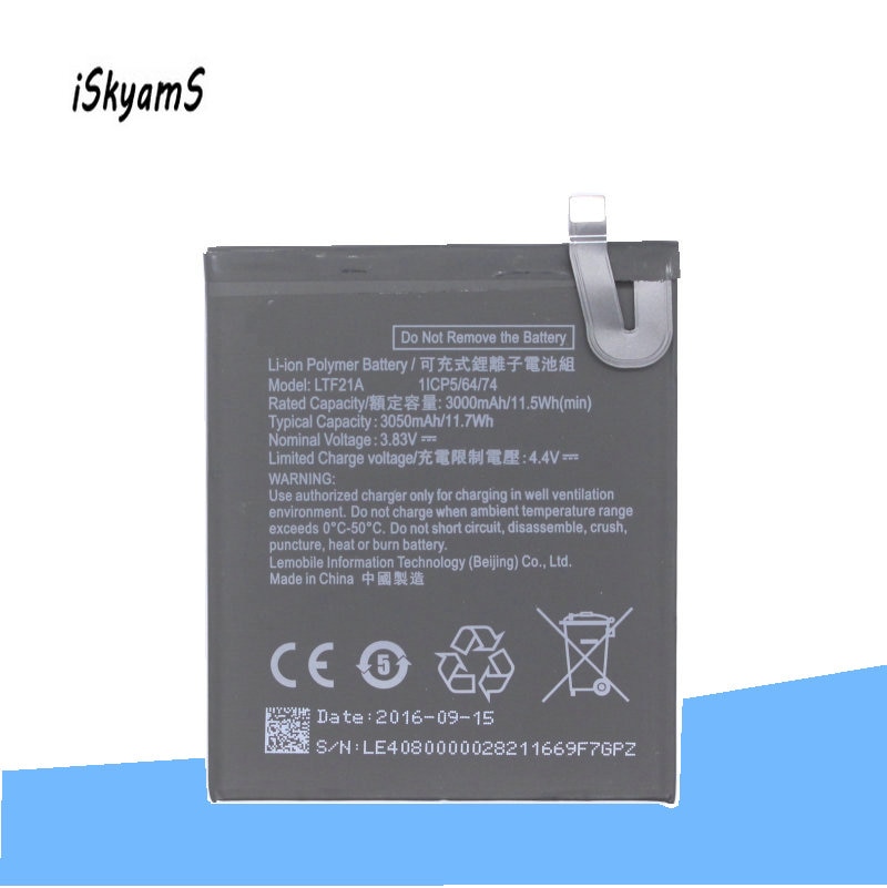 ISkyamS 1x3000mAh LTF21A Batterie Für Letv LeEco Le 2 (Profi) le 2S le S3 X20 X626 X528 X621 X625 X25 X525 X620 X520 X522 X527