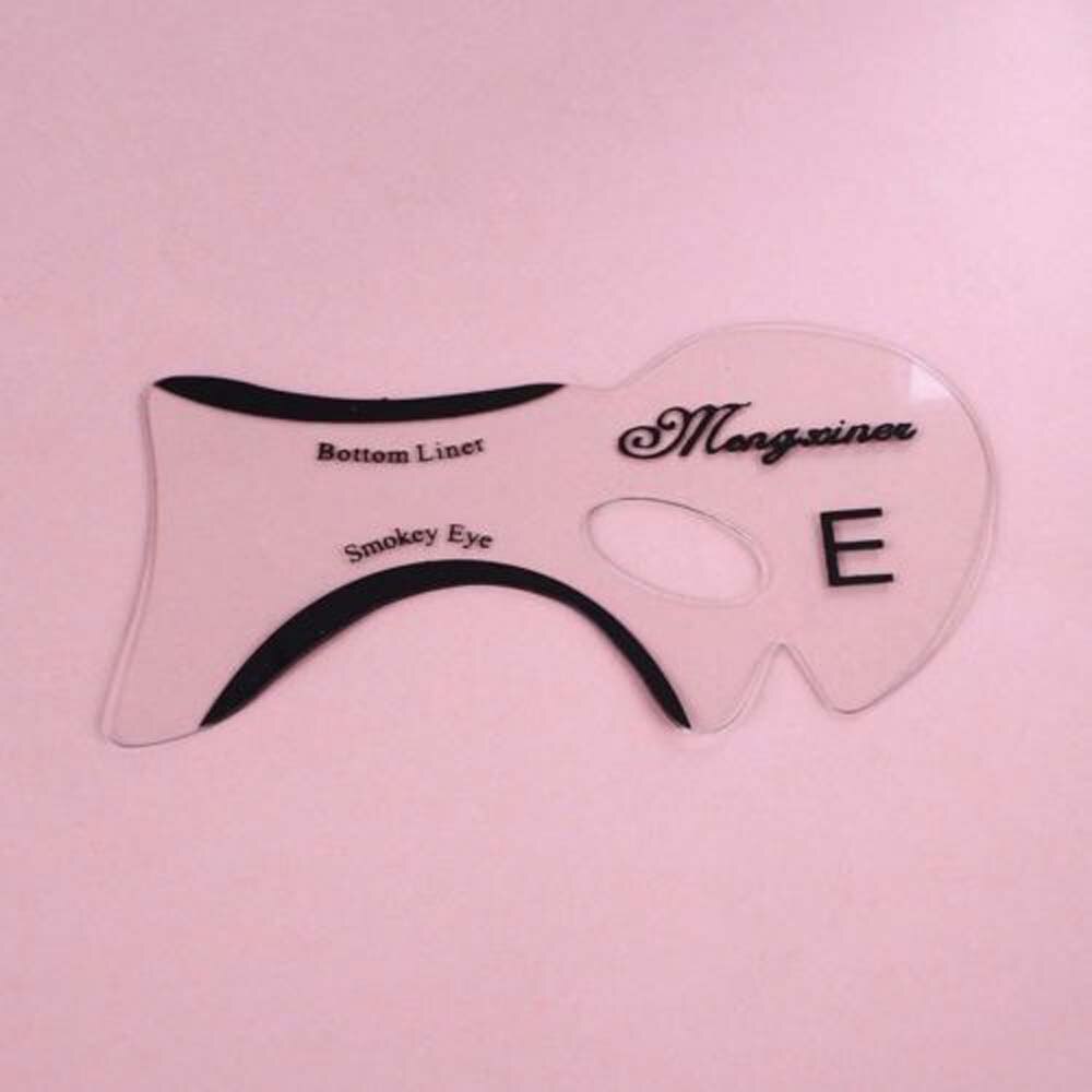 Reusable Eyebrow Template Stencil Tool Makeup Eye Brow Template Shaper Make Up Tool Eye Brow Guide Template DIY