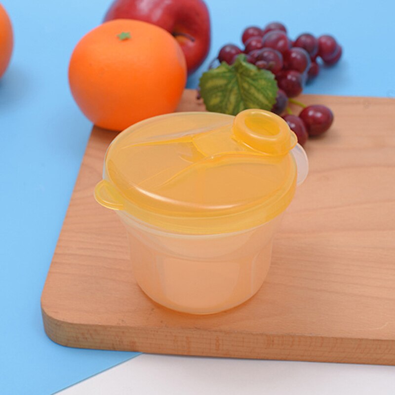 Premium Milk Powder Box Convenient Portable Rest Assured Milk Powder Storage Tank Spiral Three Lattices Milk Powder Cans