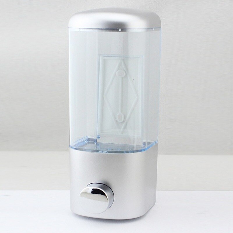 Double 450ml Liquid Soap Dispenser Wall-mounted Bathroom Shampoo Shower Bottle Manual Lotion Pump Washroom Kitchen Accessories