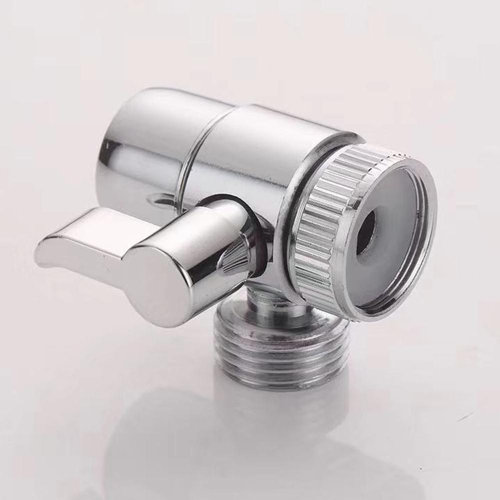 Faucet Diverter Spout Switch Adapter Kitchen Bathroom Shower Toilet Splitter Tap Water Accessories Bidet Connector Si Q6e2