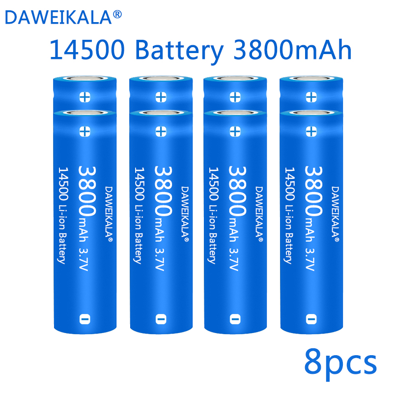 Batteria al litio 14500 di alta qualità AA 14500 3.7V per allarme contatore gas LS-14500 batterie ER14505 spedizione gratuita: Rosso