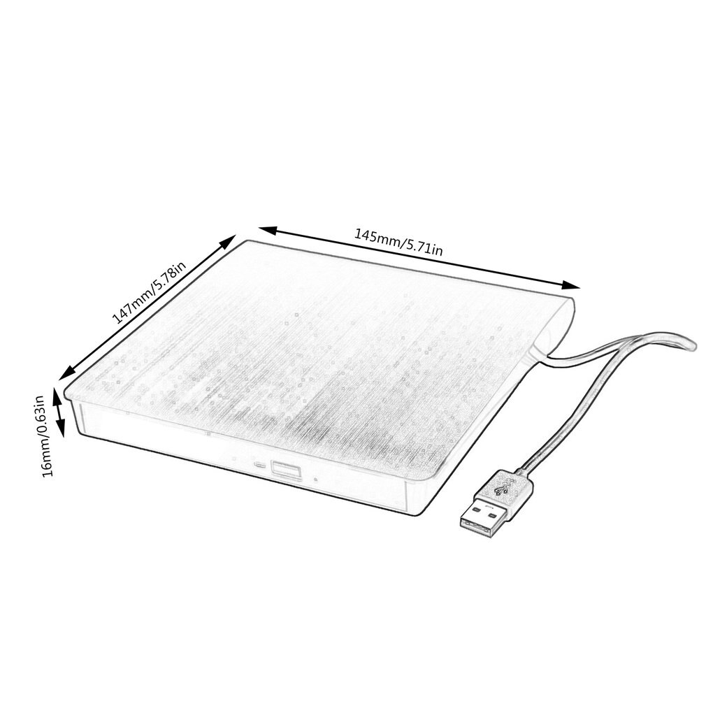 3.0 External Mobile Dvd Recorder External Notebook Desktop Universal External Optical Drive Recorder