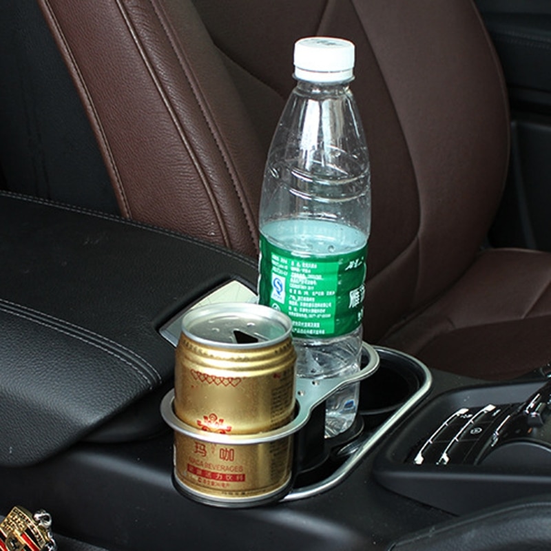 Porte-gobelet/porte-boissons Double trou pour voiture, support universel pour automobile, noir