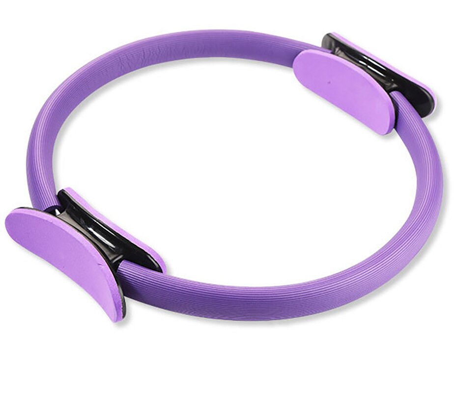 Pilates Ring - Yoga Circle Hoop - Professional Fitness Wheel - Home Gym Muscle Training Accessory: Blue