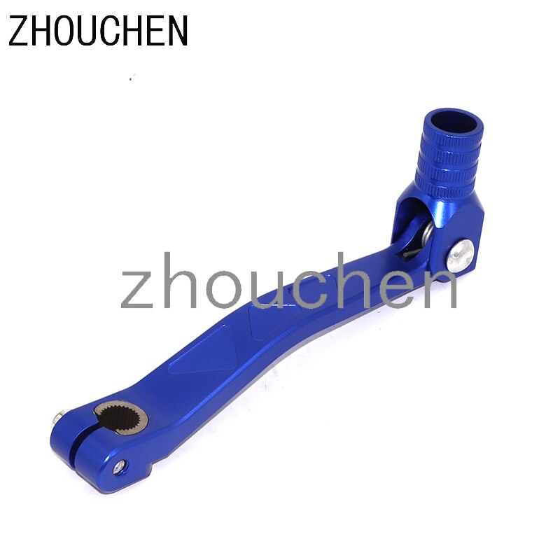 Cnc aluminium folde gear gearstang passer til 100cc-250cc motorer pit dirt bike motocross cnc -208