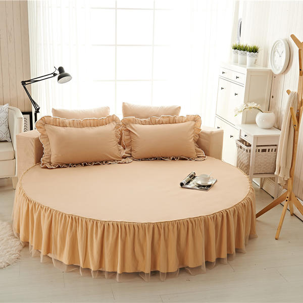 3 stücke Bett einstellen 200/220 Cm Bett Blatt 100% Baumwolle Ausgestattet Blatt 1 stücke Runde Bett Felsen + 2 stücke kissenbezug Weich Blatt Königin Bettwäsche: 3F / 200cmX200cm