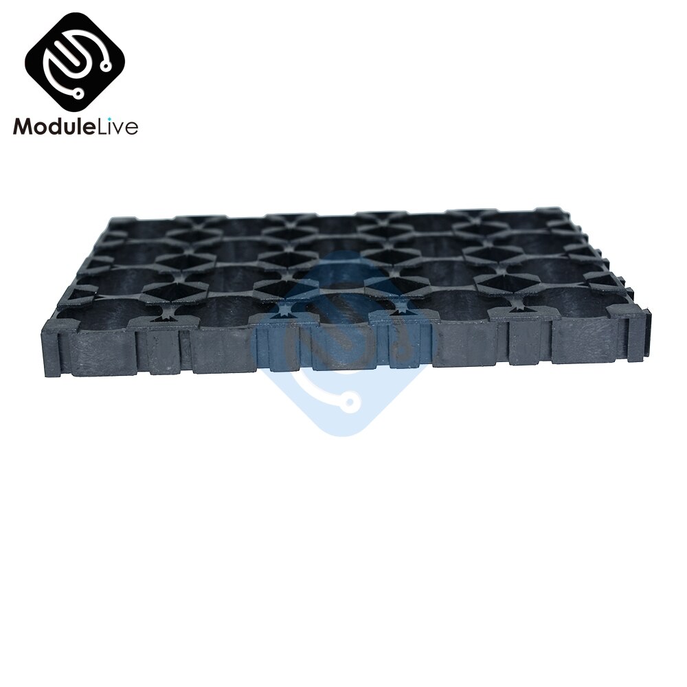 10 sztuk 4x5 4*5 separator ogniw 18650 uchwyt baterii 18650 bateria litowa plastikowy stojak baterie promieniowanie muszla Pakiet 100% pochodzenie