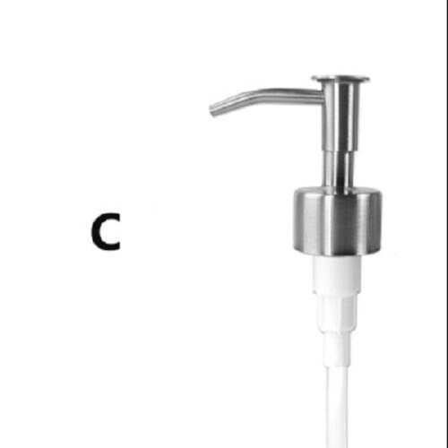 Bomba de sabão líquido para substituição, tubo multifuncional de dispensador de loção para casa, hotel e banheiro, acessórios com tubo de extensão: C