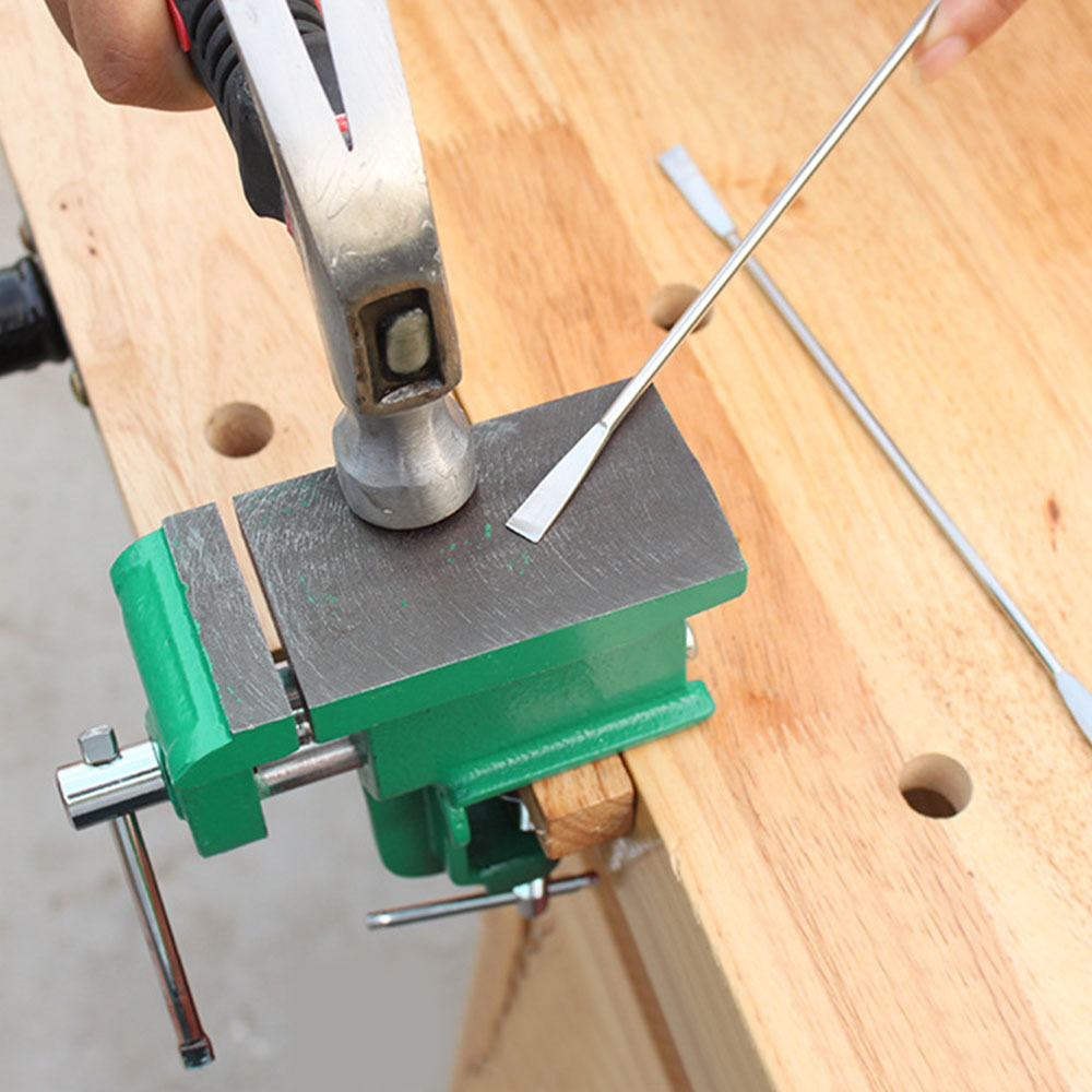 1 stk bænk skruestik støbejern små juvelerer hobby klemme på bord bænk skruestik mini håndværktøj skruestik værktøjsmaskiner tilbehør