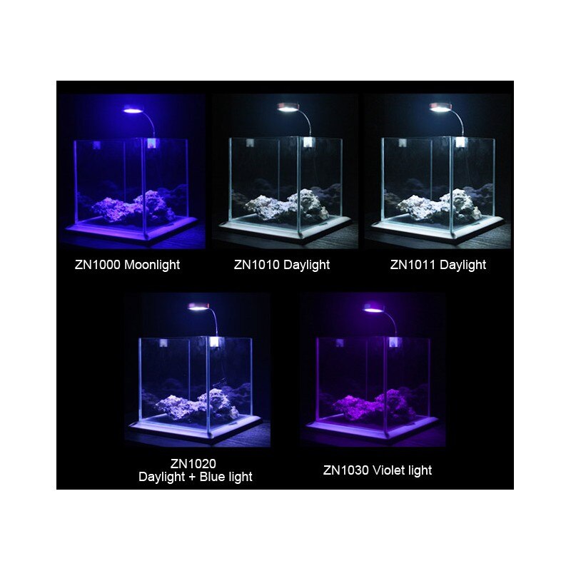 Zetlight-Luz LED de espectro completo para acuario, luz de Coral, Amanecer, agua marina, cilindro de Coral