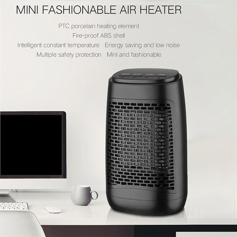 Elektrische Ventilator Heater Warmer Snelle Verwarming Verstelbare Thermostaat Heater Air Warmer Draagbare Verwarming Fan Eu Plug