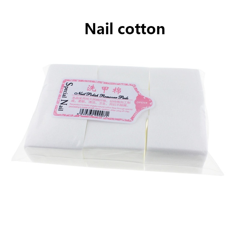 550 stk negle bomuld gel remover tilbehør negle forsyninger salon hjemmebrug fnugfri klude bomuld værktøj til negle