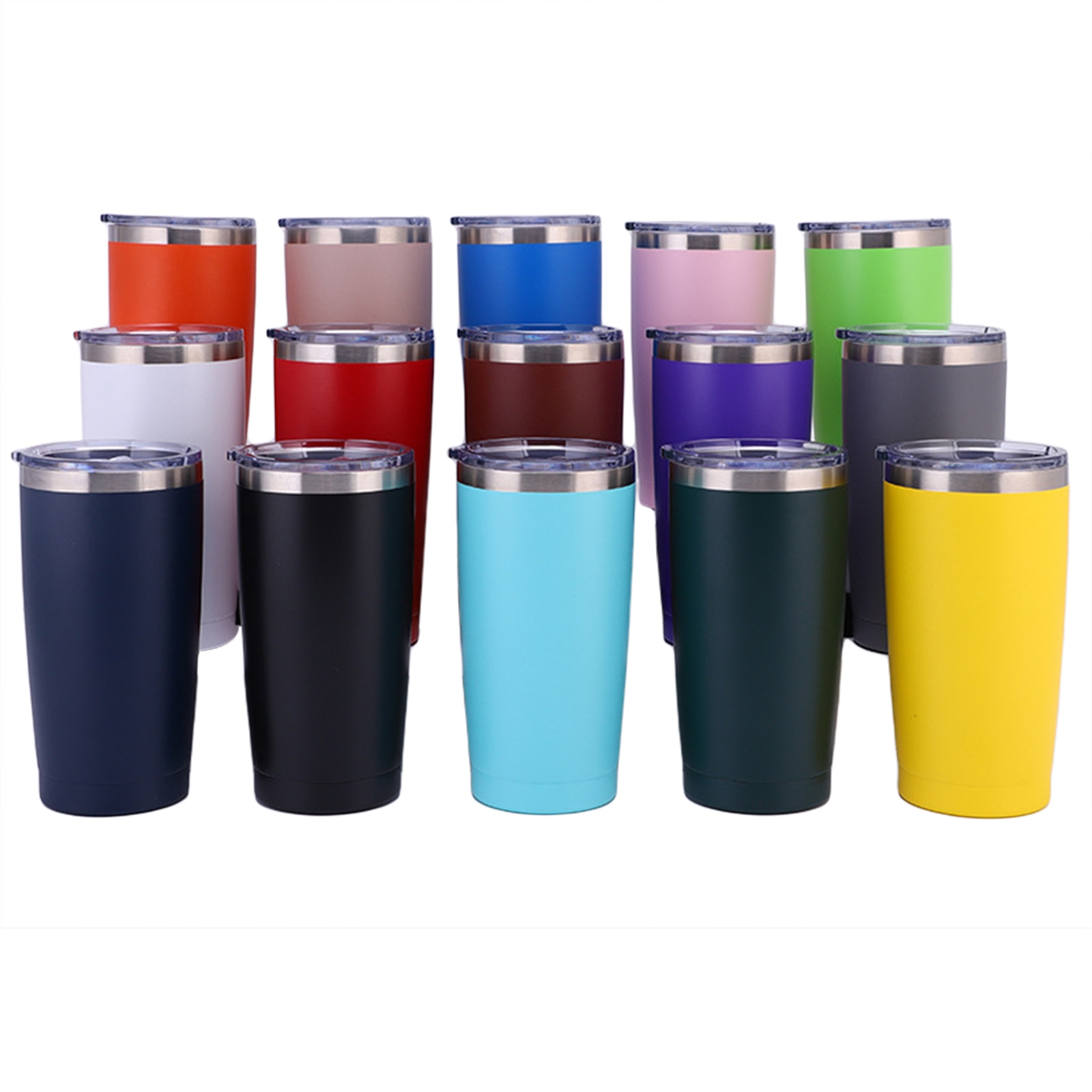 20 UNZEN Edelstahl Tumbler Vakuum Doppel Wand Isolierung Reise Becher Kaffee Becher Isolierte Edelstahl Thermische Tasse