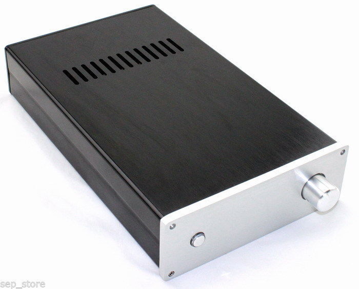 DIY Aluminum amplifier chassis amp Enclosure preamp Box 190*65*315mm