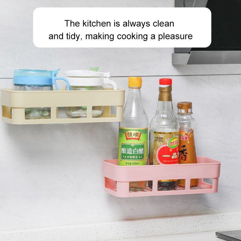 Kitchen And Bathroom Drain Storage Basket Durable Drainage Rack Sponge Storage Bracket Wall-mounted Corner Free Punching Finishi