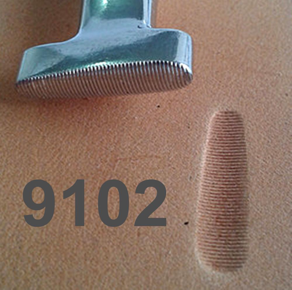 1pc Rvs Leather Craft Carving Stempelen Stempel Punch Stamper Tool Master Lederen Stamper-Beitel Prikken Iron Priem