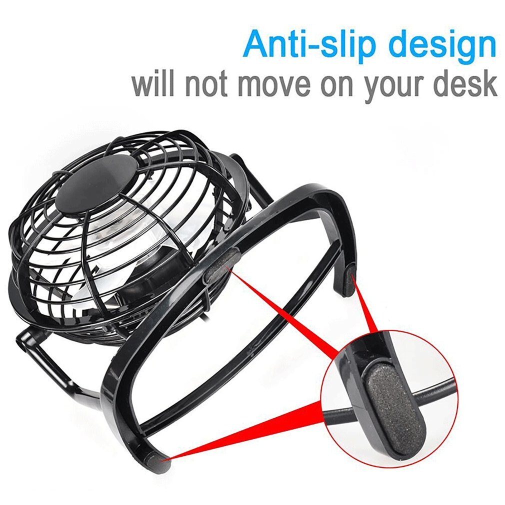 Usb ventilator mini tisch venti fan computer notebook laptop til hjemmekontor fan