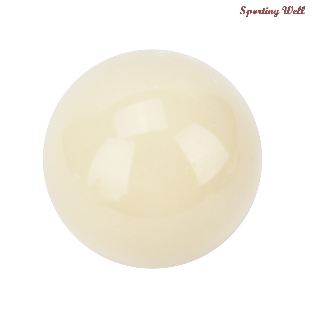 57.2mm branco bilhar 2 1/16 "bola de bilhar bola de taco snooker tabela formação ponto bola de sugestão 2 diâmetro 1/4" bola de bola de nove-bola