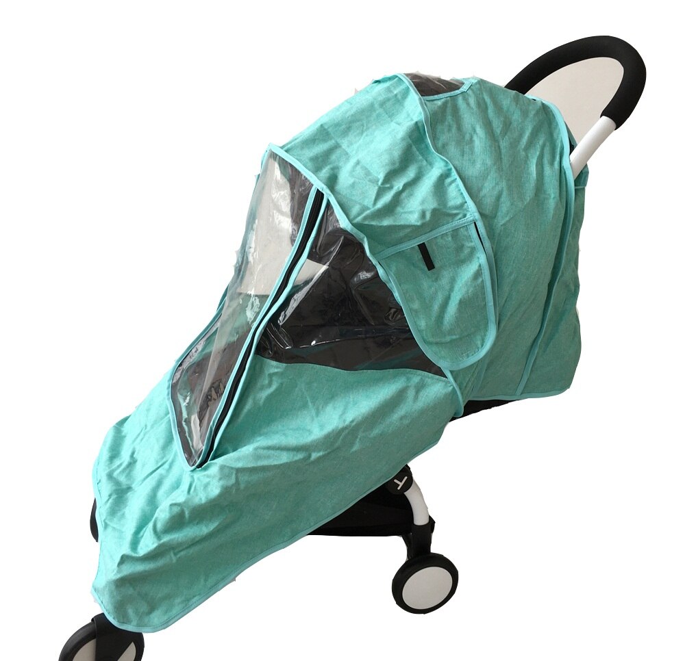1:1 Yoya Wandelwagen Accessoires Regenhoes Regenjas Voor Babyzen Yoyo: Licht Groen