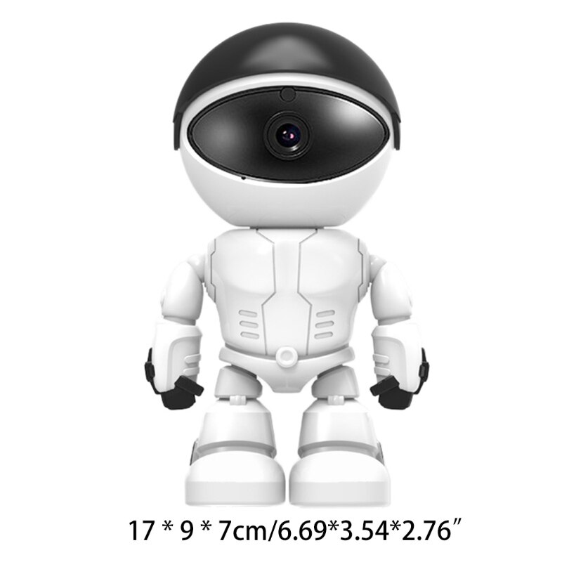 Robot de vigilancia de seguridad para el hogar, dispositivo de detección de movimiento con visión nocturna, Audio bidireccional, D7WC