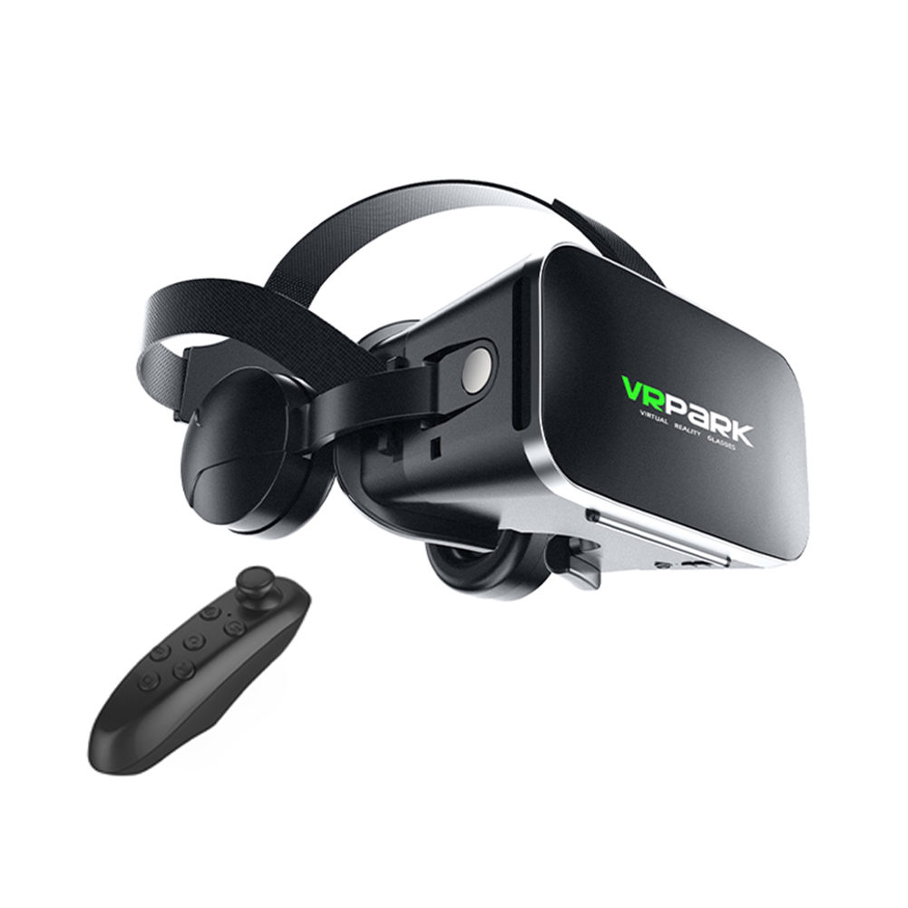 3D VR Headset Smart Glasses Helmet Virtual Reality for Smartphones Goggles for iPhone Android phone Gaming with Headset Drivers: YELLOW
