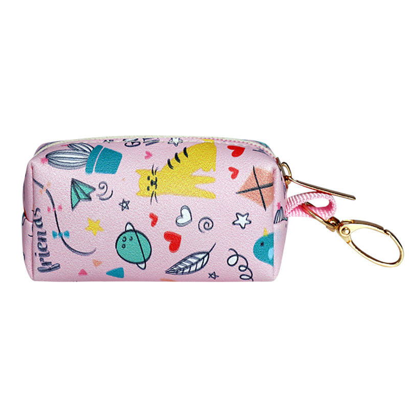 Distributeur de sacs de merde de chien suspendu, support de sac de merde de chien, distributeur de sacs de caca pour chiens, distributeurs de sacs poubelles de marche, fournitures pour animaux de compagnie: Brun foncé