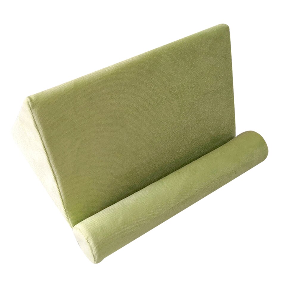 Tablet Pillow Holder Stand Book Rest Reading Support Cushion for Home Bed Sofa GK8899: Green