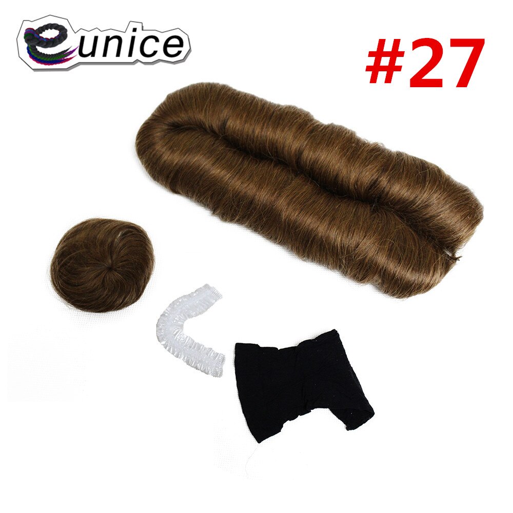 Eunice-tissage en Double trame de synthèse lisse de couleur rouge bordeaux, 28 pièces, cheveux féminins courts, sans rasage, pour femmes