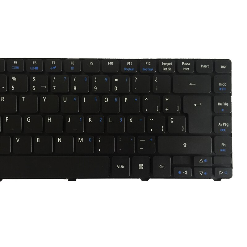 Teclado de portátil español para Acer Aspire 4250, 4251, 4252, 4253, 4333, 4336, 4336, 4339, 4552, 4552, 4553, 455, 4625, 4625, 4752, 4540 SP