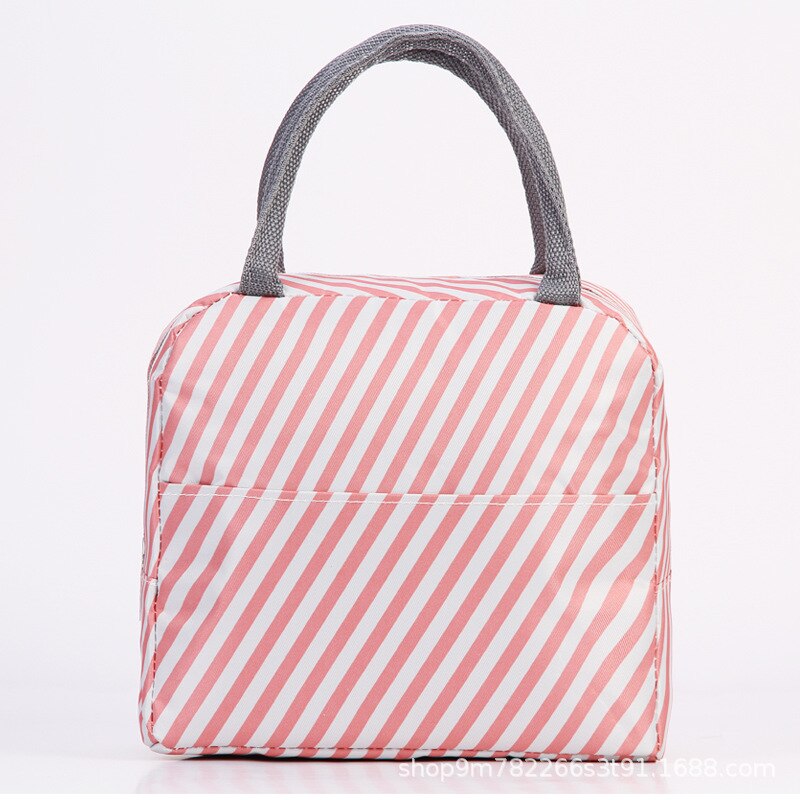 Japanness Aluminium Folie Verdickt und Einfache Hand Durchführung Mittagessen Tasche Oxford Tuch Große Kapazität Mittagessen Tasche Thermische Isolierung: Fresh vermicelli