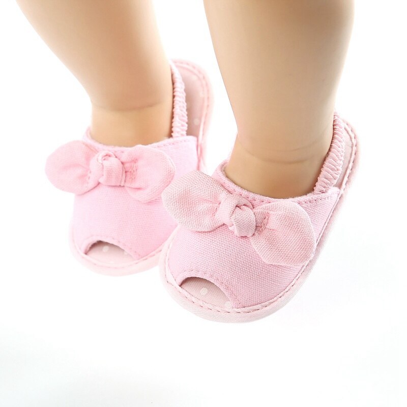 Baby Girl Sandals Summer Soft Sole Shoes Bowknot Sandals Toddler Infant Prewalkers Baby Sandals1