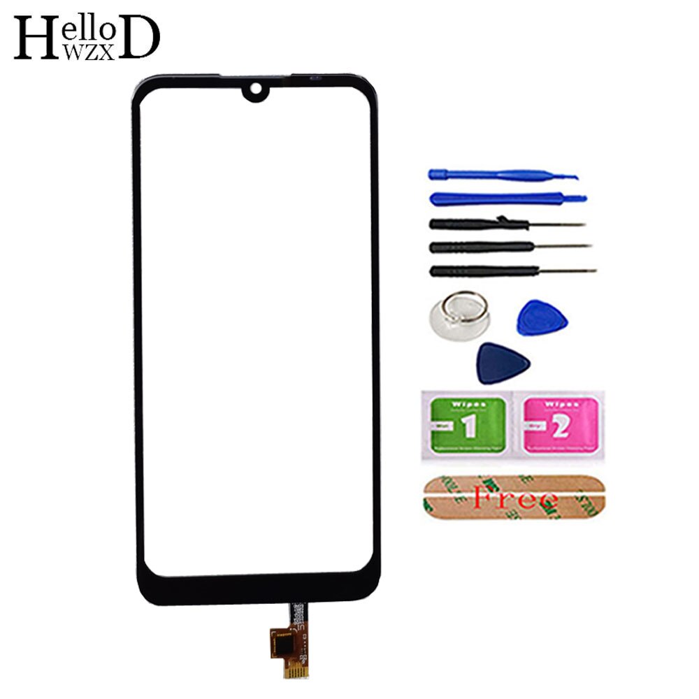 Mobile Touch Screen For Symphony Z15 Front Glass Digitizer Panel Sensor Tools 3M Glue: Black With Tools