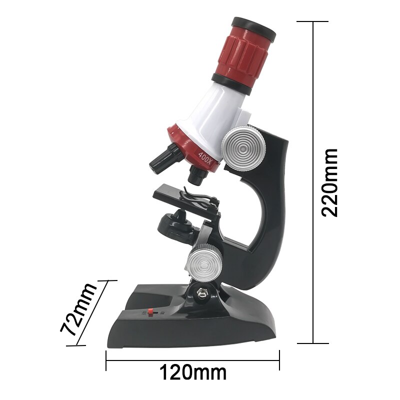 Mikroskop Für Kinder 100x-1200x QUNSE Mikroskop-Set Für Kinder – 100X–1200X – Mit Projektor, LED-Licht & Zubehör – STEM Experimentierkasten