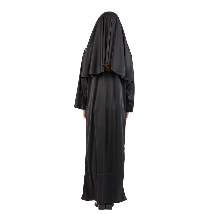 Halloween kostumer til kvinder mænd voksen middelalderlig cosplay præst nonne missionær karneval fest præstation udklædning tøj kåbe